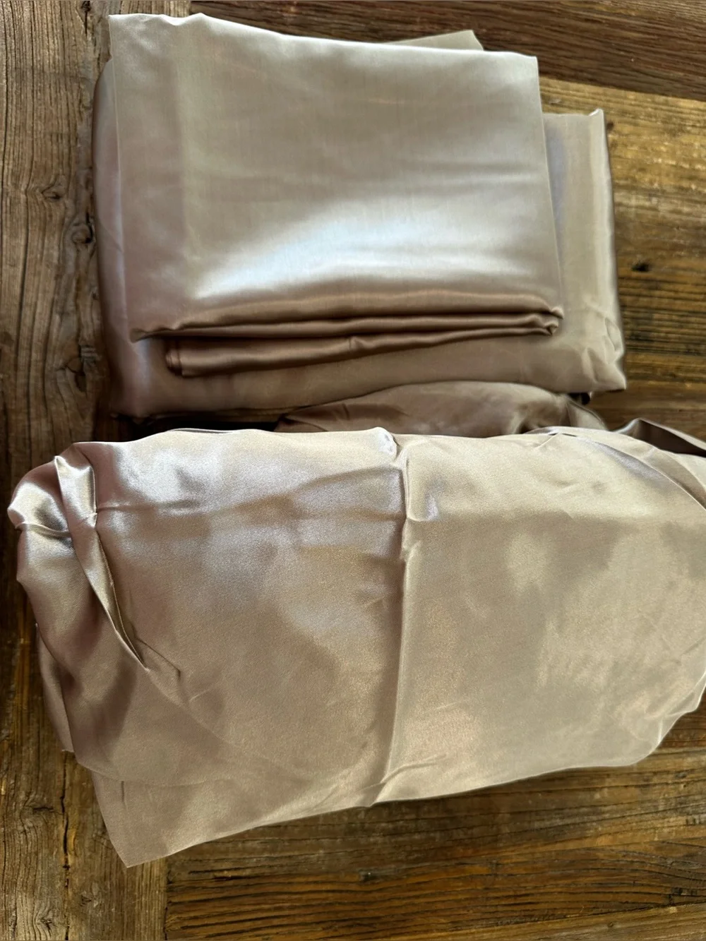 King Size Brown Home Bedding Sheet Set